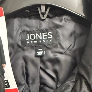 Jones New York women Elegant Black Outerwear